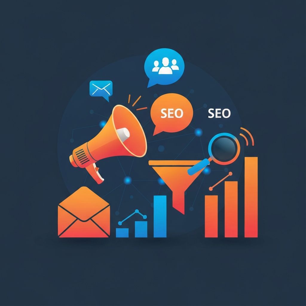 Digital Marketing Illustration